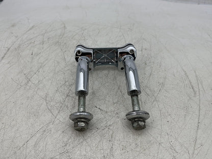 2000 Harley Softail FLSTC Heritage Classic OEM Front Handlebar Riser Top Clamp Chrome