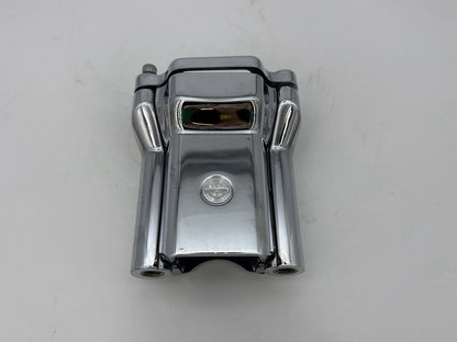 2003 Harley Sportster XL1200C 1200 Custom Anniversary OEM Front Handlebar Riser Top Clamp Chrome