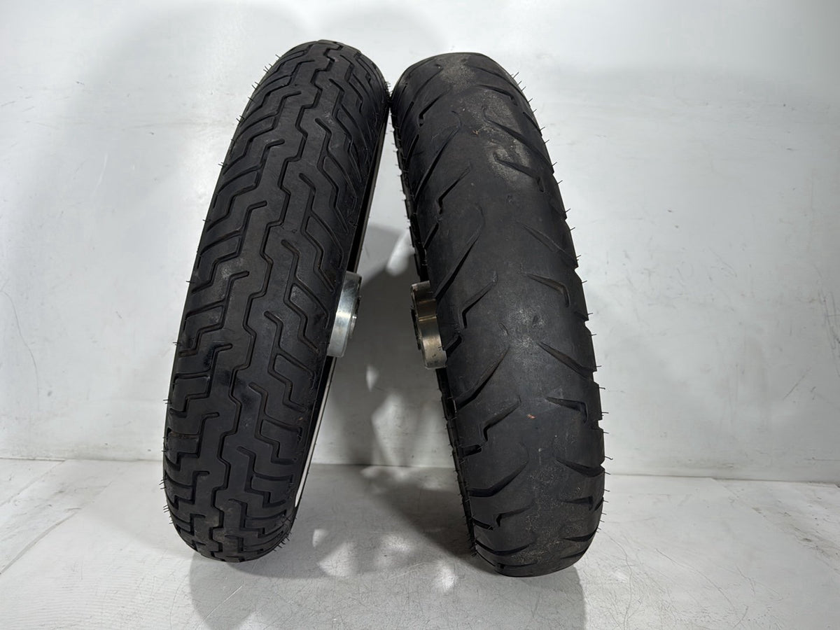 2007 Harley Electra Glide Touring Ultra OEM Front & Rear Wheel Rim Tire 16"