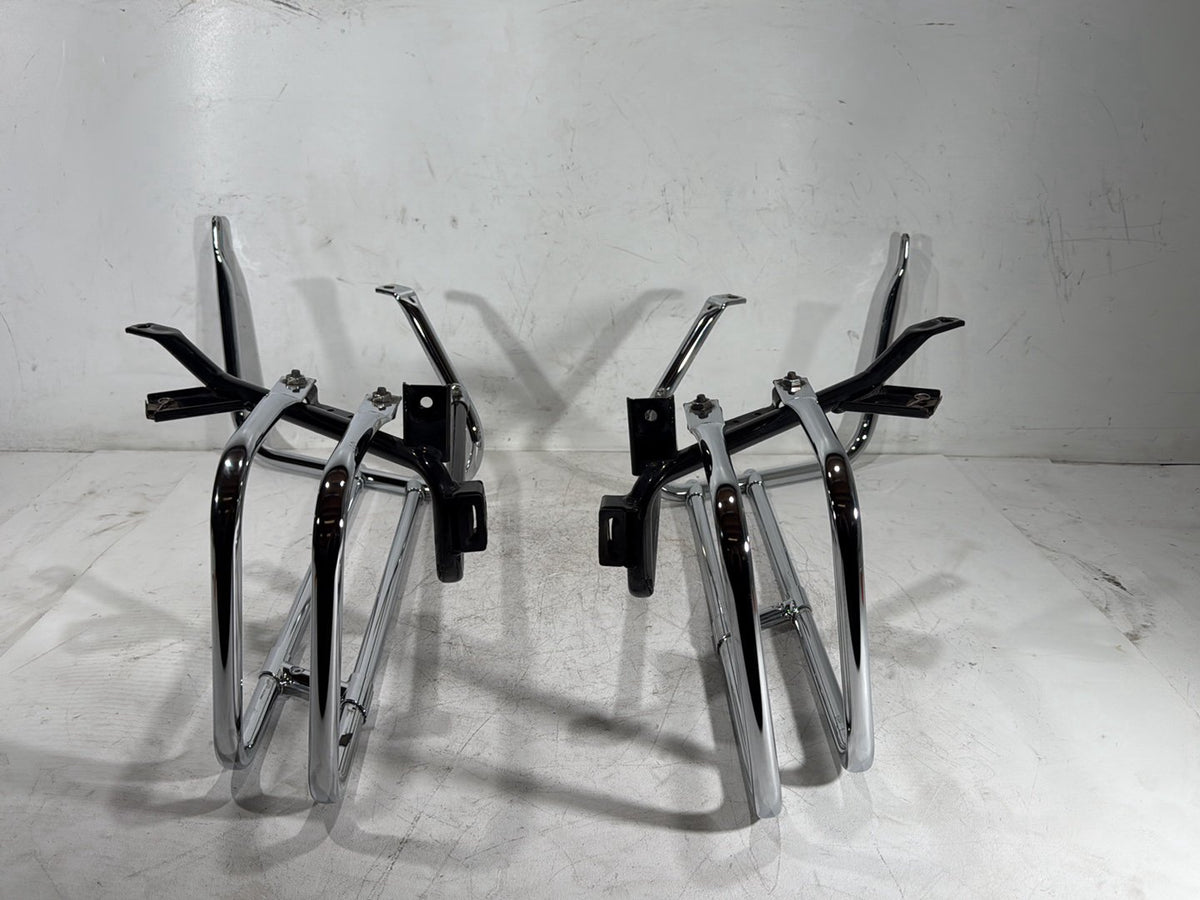 2012 Harley Electra Touring Ultra OEM Rear Left Right Saddlebag Guard Rails Bar