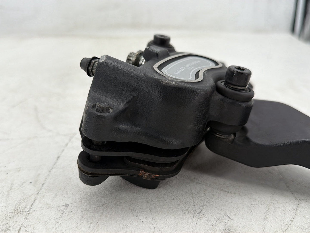 2009 Harley Dyna Street Bob FXDB OEM Rear Back Brake Caliper w/ Bracket