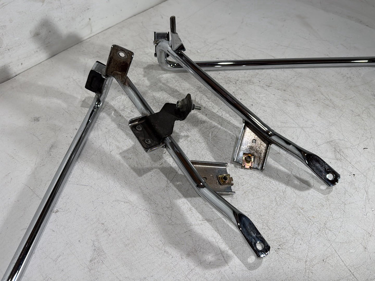 11 Harley Road Glide Touring FLTRX OEM Rear Left Right Saddlebag Guard Rails Bar