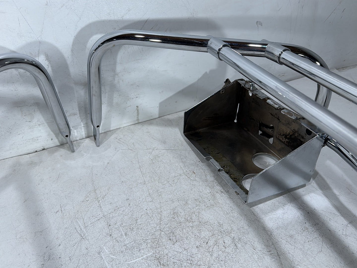 1990 Harley Electra Glide Touring OEM Rear Left Right Saddlebag Guard Rails Bar