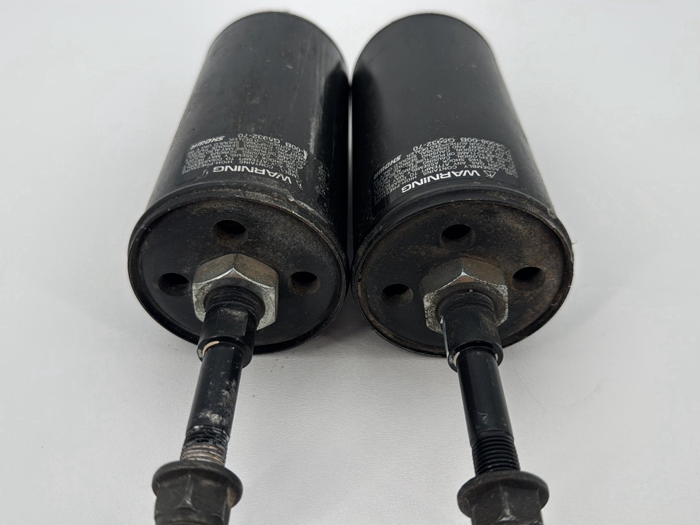2007 Harley Softail Heritage Classic FLSTC OEM Rear Left Right Shock Absorbers