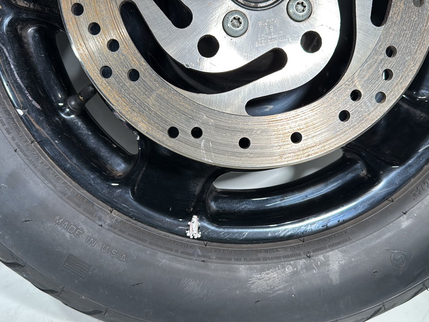 2000 Harley Touring FLHTCI Electra Glide Classic OEM Front & Rear Wheel Rim Tire