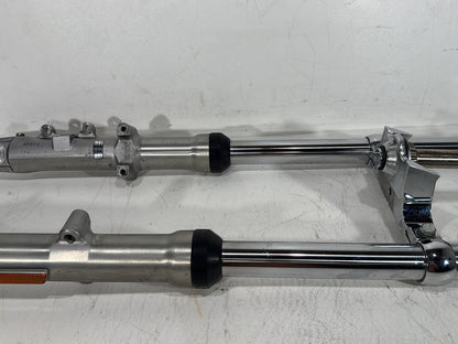 2003 Harley Dyna Wide Glide FXDWG OEM Front Triple Tree Set & LH RH Fork Legs Sliders