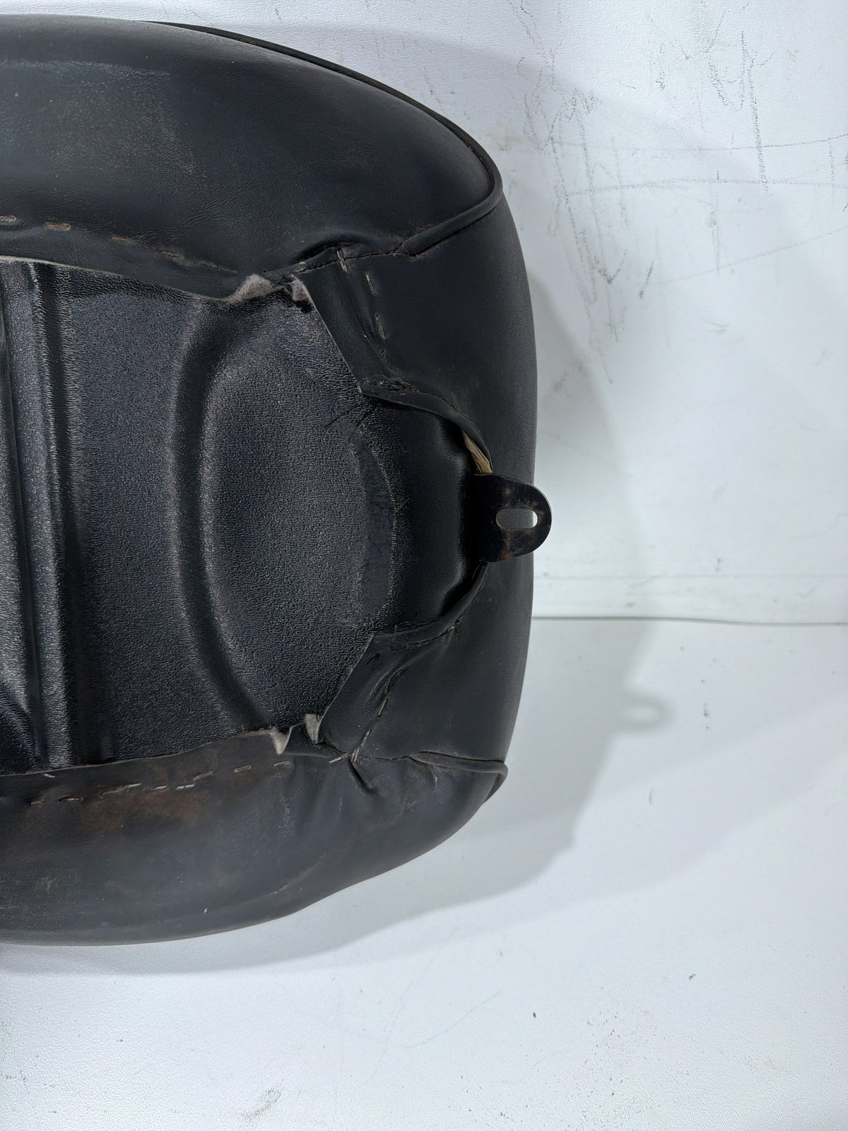 91 Harley Electra Glide Touring Classic Passenger Rider Driver Seat Saddle TORN