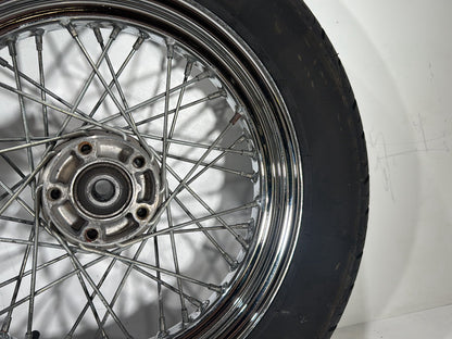 2003 Harley Dyna Wide Glide FXDWG OEM Front Rear Wheel Rim Tire Spoked