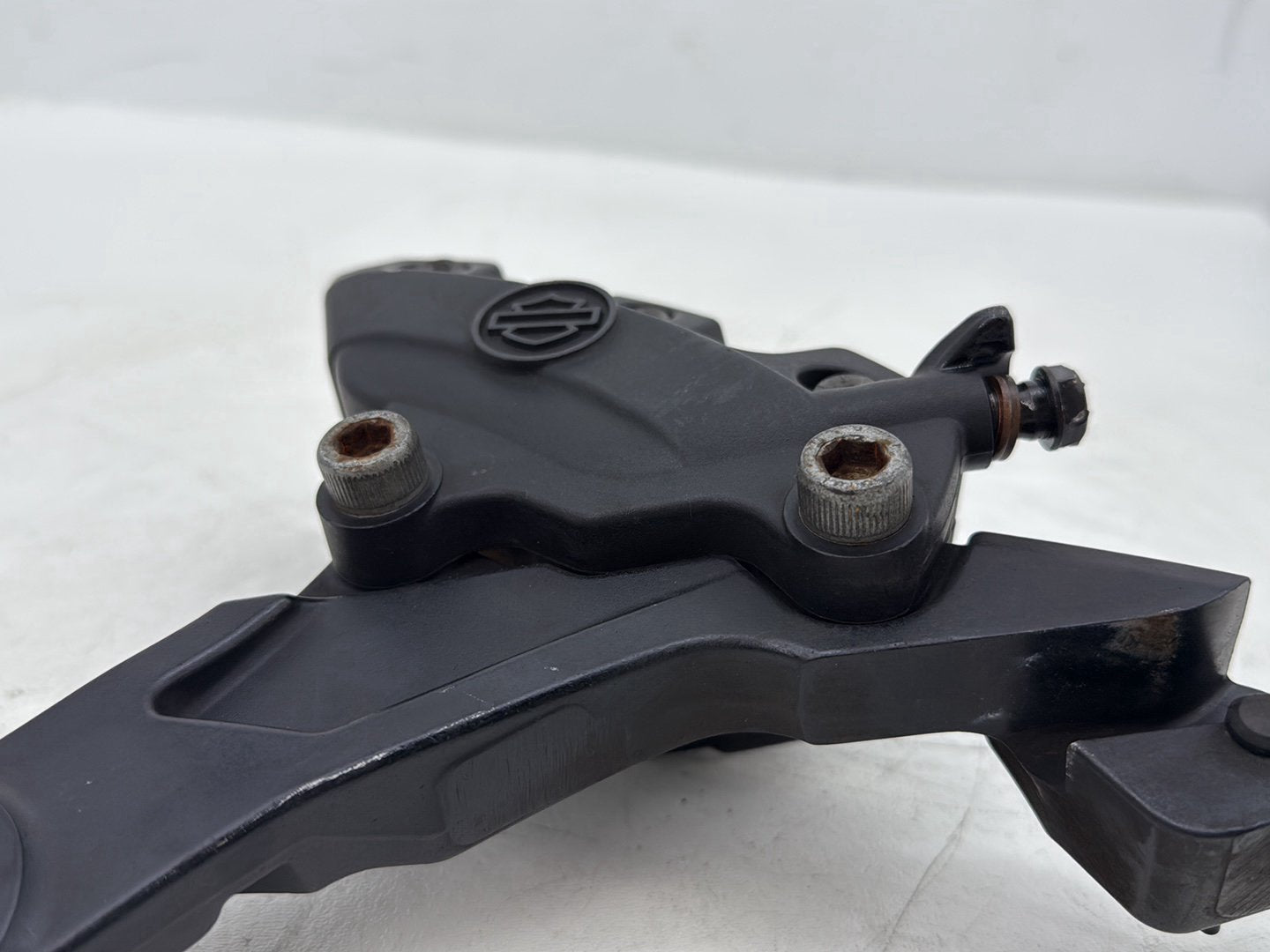 2008 Harley Electra Glide Touring Ultra FLHTCUI OEM Rear Back Brake Caliper w/ Bracket