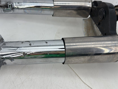 2008 Harley Touring FLHTCU Electra Glide Ultra OEM Front Triple Tree Set & LH RH Fork Legs Sliders