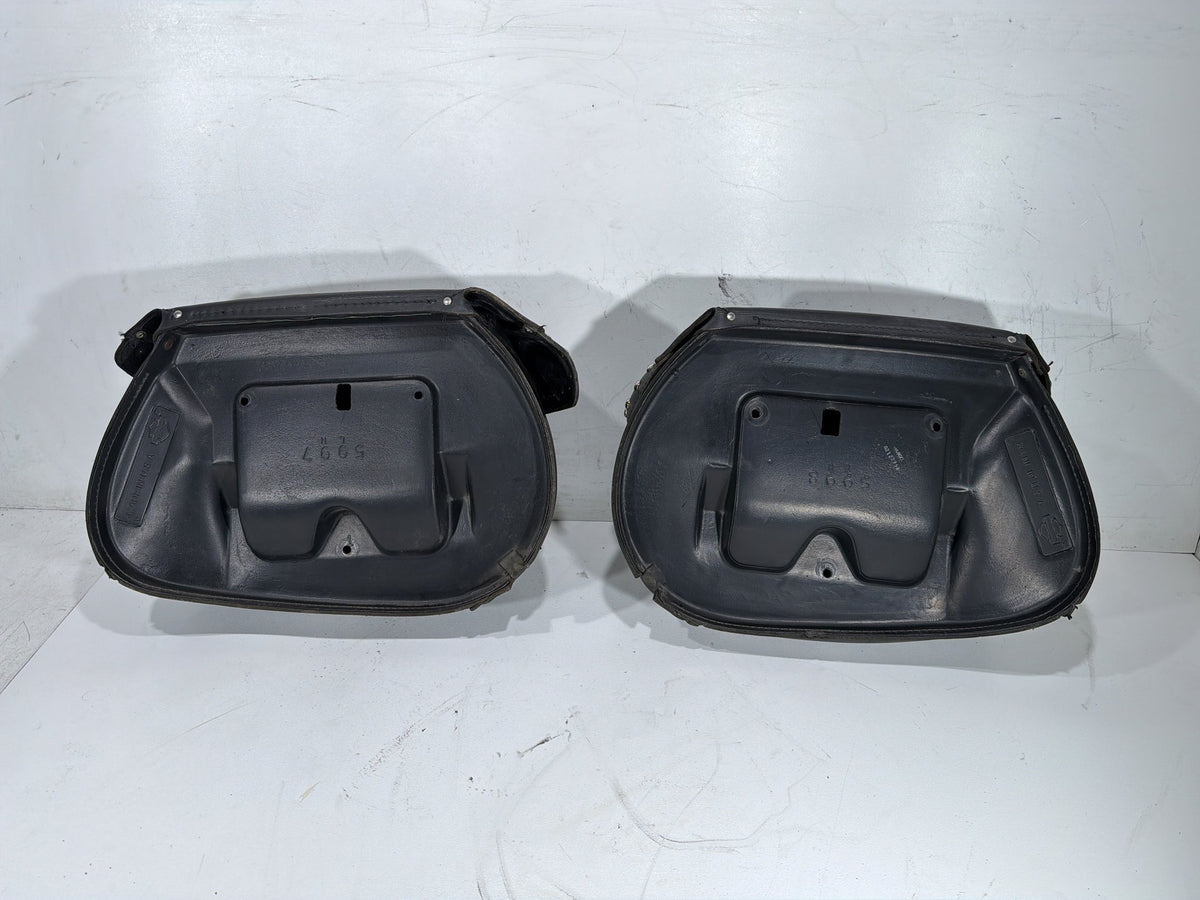 1997 Harley Heritage Softail Classic Rear Left Right Saddlebags Luggage Leather
