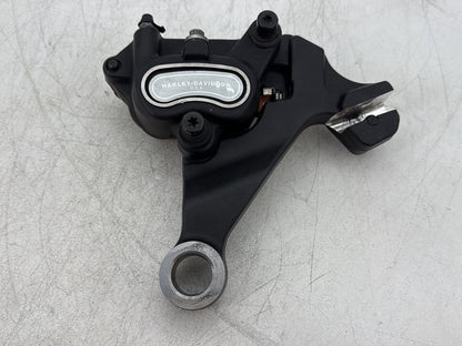 2010 Harley Dyna Fat Bob FXDF OEM Rear Back Brake Caliper w/ Bracket