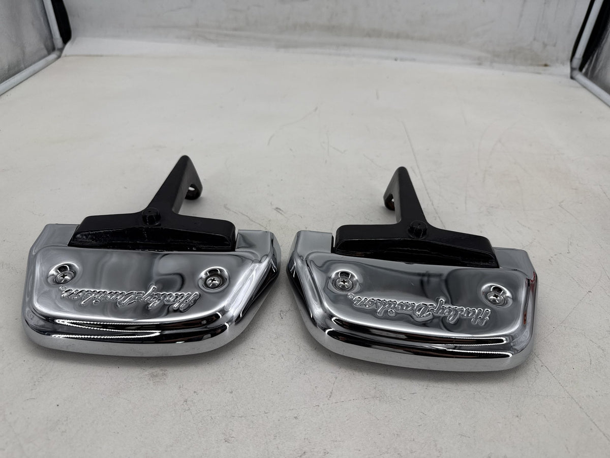 97 Harley Road King Touring FLHR OEM Left & Right Passenger Floorboard Foot Rest