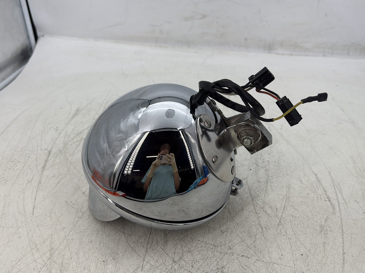 2000 Harley Softail FLSTC Heritage Classic OEM Headlight Headlamp Head Lamp Light LED