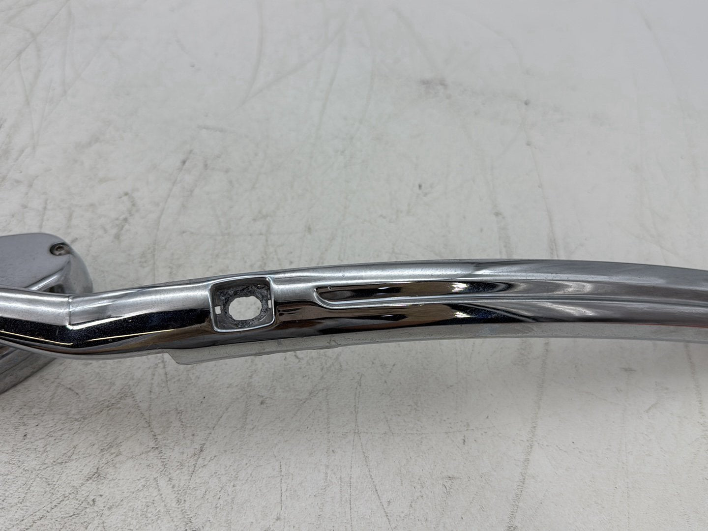 00 Harley Touring FLHTCUI Electra Glide Ultra Left 1 Rear View Mirror Arm Chrome