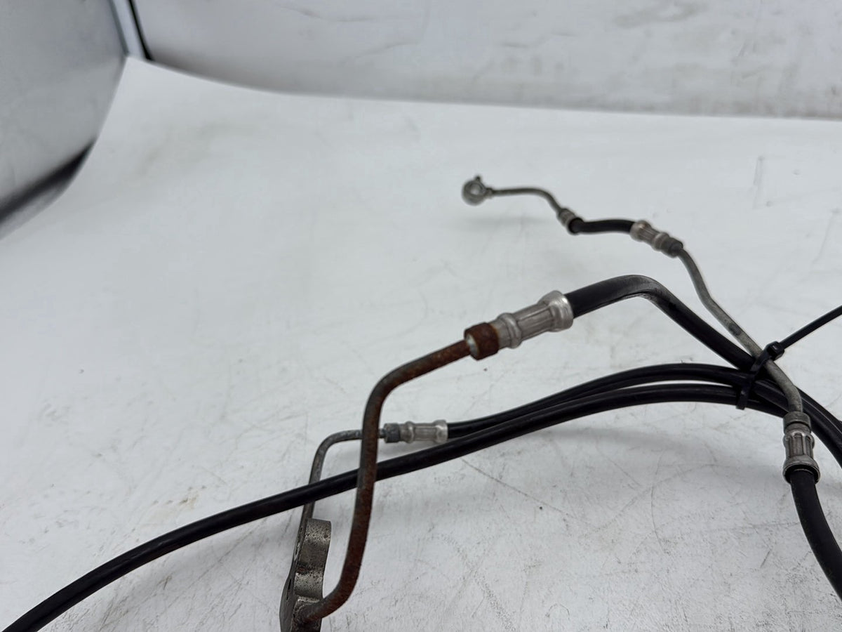 2009 Harley Road King Touring Police OEM Front Brake Hose Line Pipe ABS