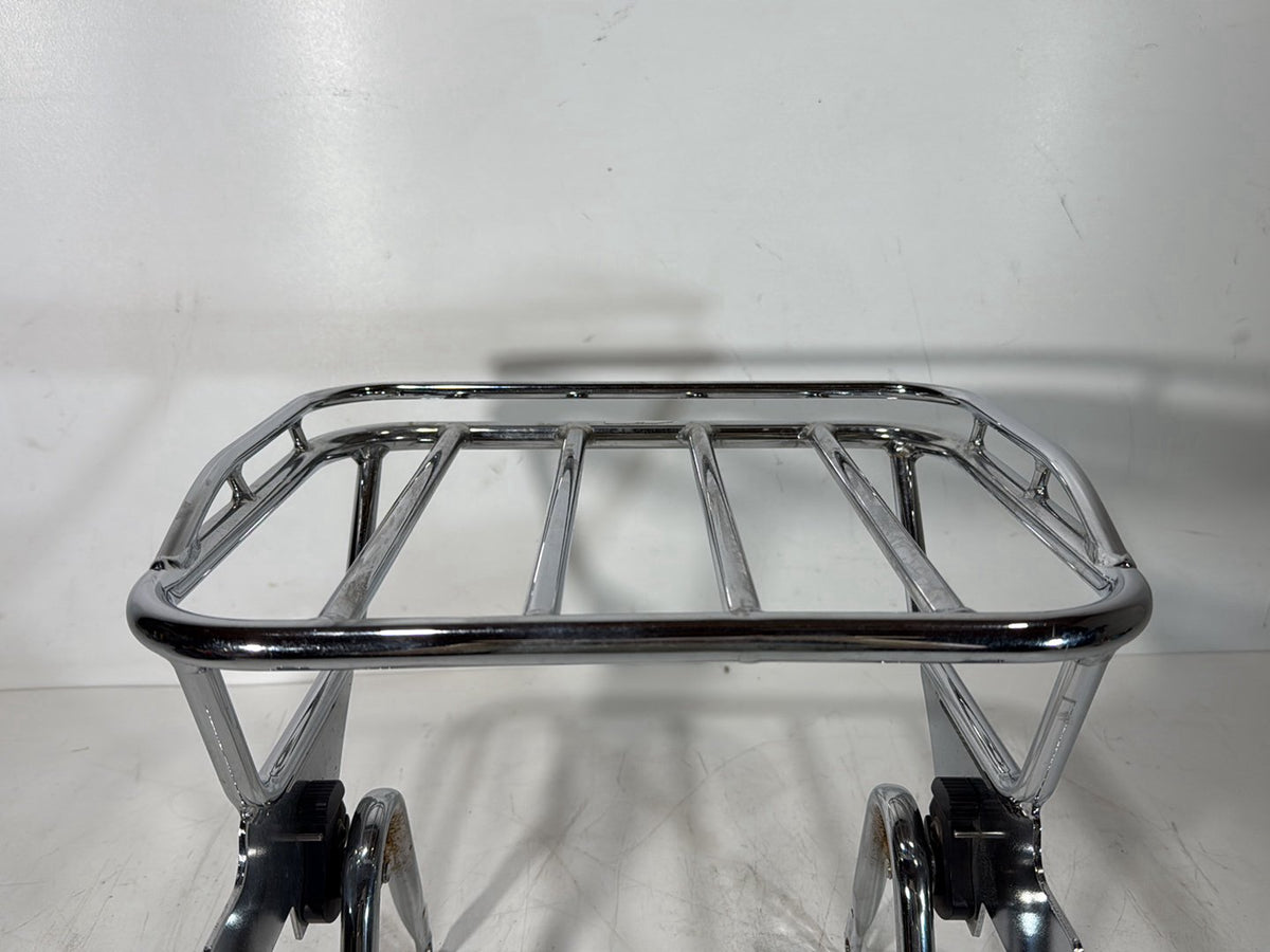 08 Harley Touring Electra Glide Ultra Rear Back Luggage Rack Storage Baggage Bar