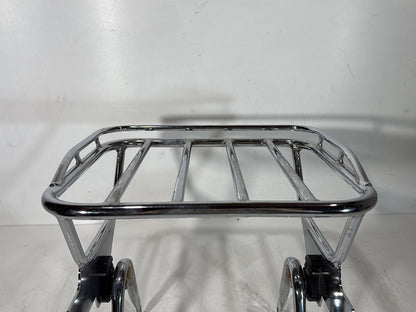 08 Harley Touring Electra Glide Ultra Rear Back Luggage Rack Storage Baggage Bar