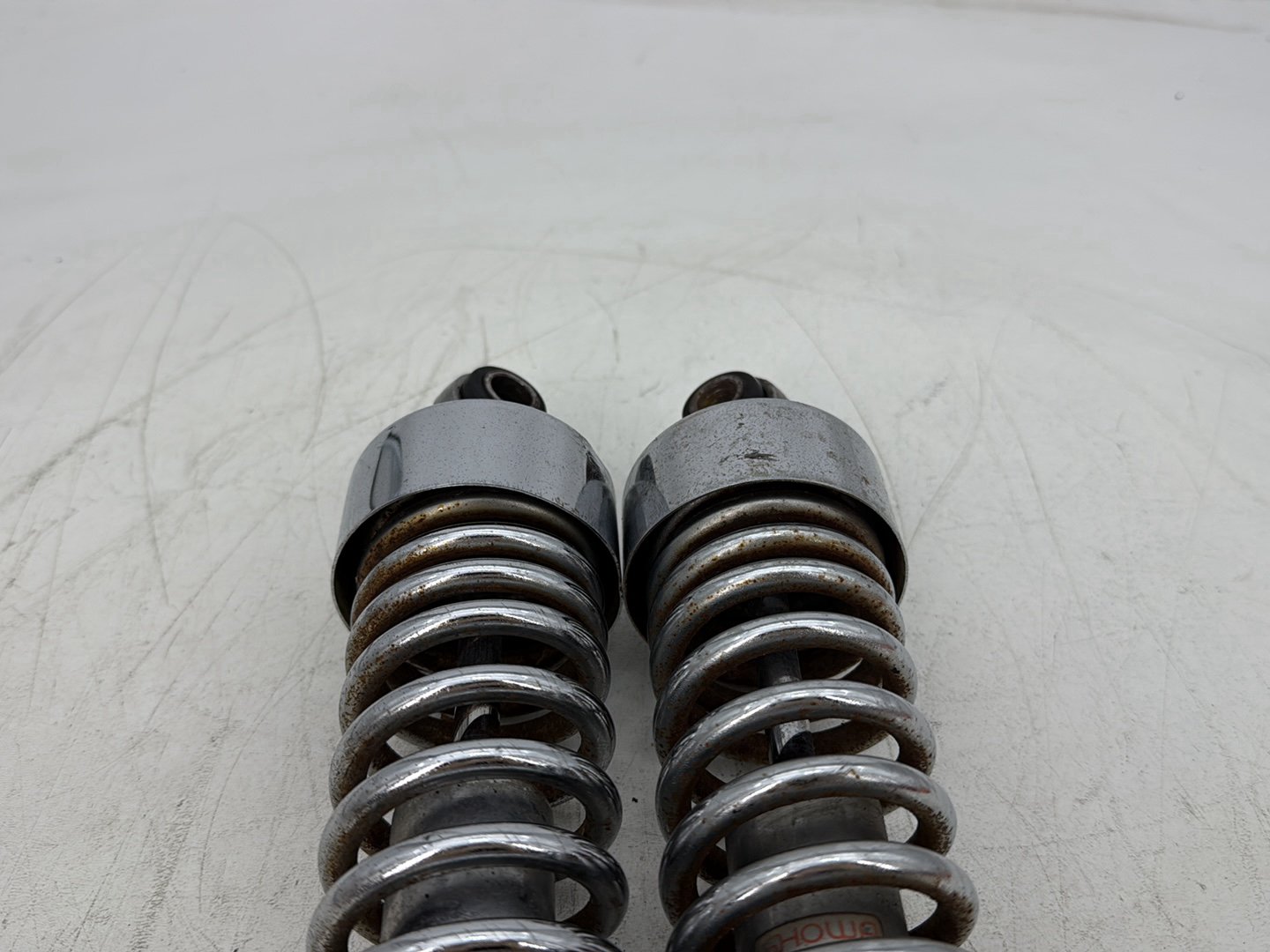 2008 Harley Sportster XL883L 883 Low OEM Rear Left Right Shock Absorbers 13.5"