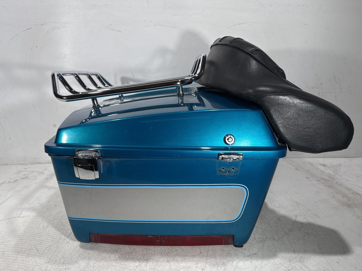 1995 Harley Electra Glide Touring FLHT OEM Pass Backrest Tour Pak Luggage NOKey