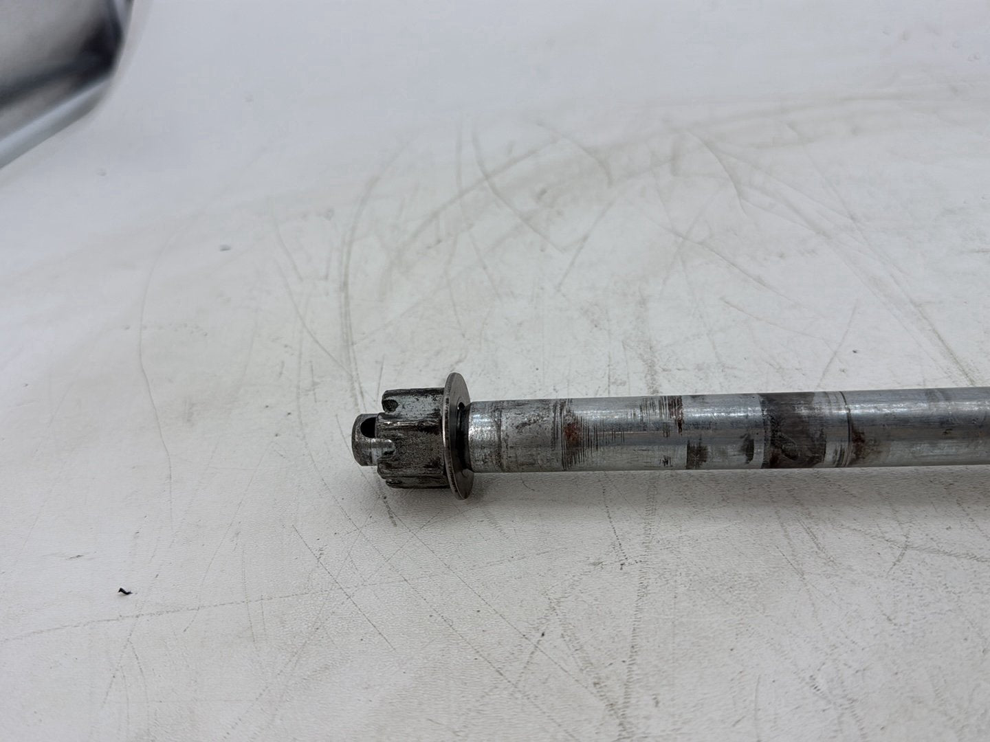 1997 Harley Softail FLSTC Heritage Classic OEM Rear Wheel Axle Bolt Shaft