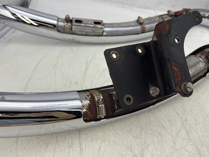 2012 Harley Dyna Super Glide Custom FXDCI OEM Exhaust System Header Pipe