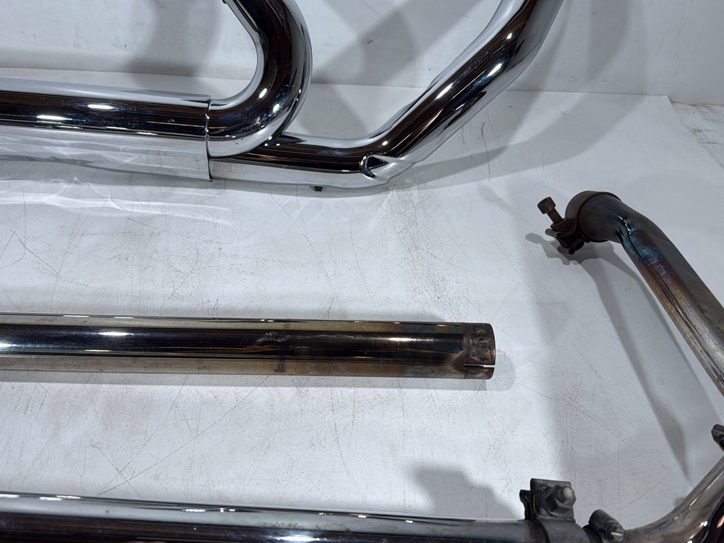 2011 Harley Road King Touring FLHRC Classic OEM Exhaust Header Pipes Muffler
