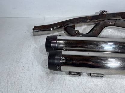 2006 Harley Touring FLHRI Road King OEM Exhaust Header Pipes Muffler