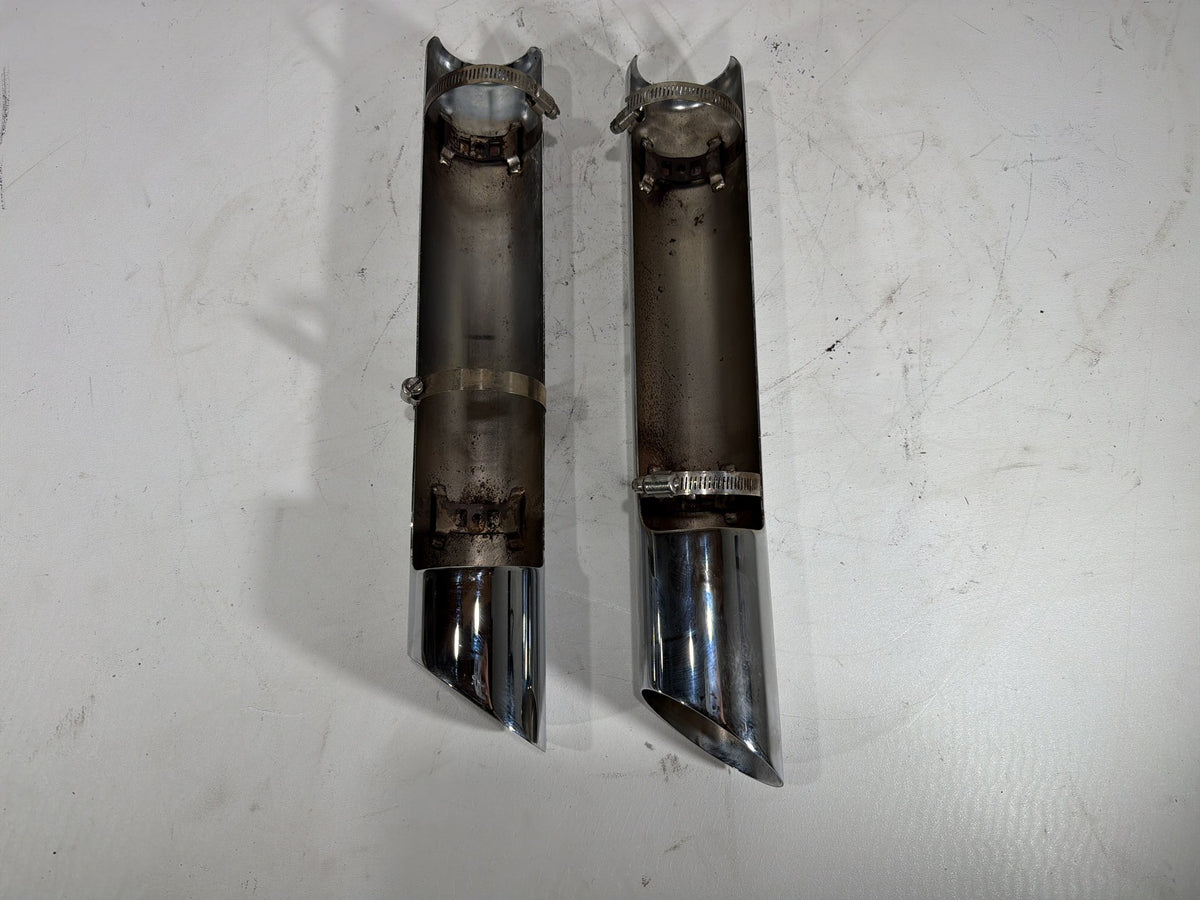 2014 Harley Softail Slim FLS OEM Exhaust Header Pipes Muffler