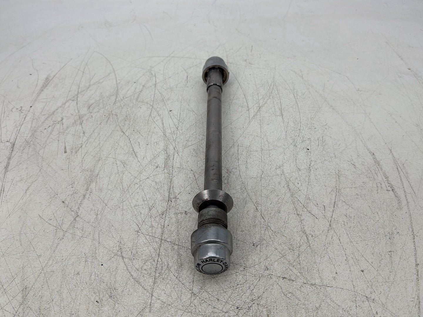 2000 Harley Softail FLSTC Heritage Classic OEM Front Wheel Axle Bolt Shaft