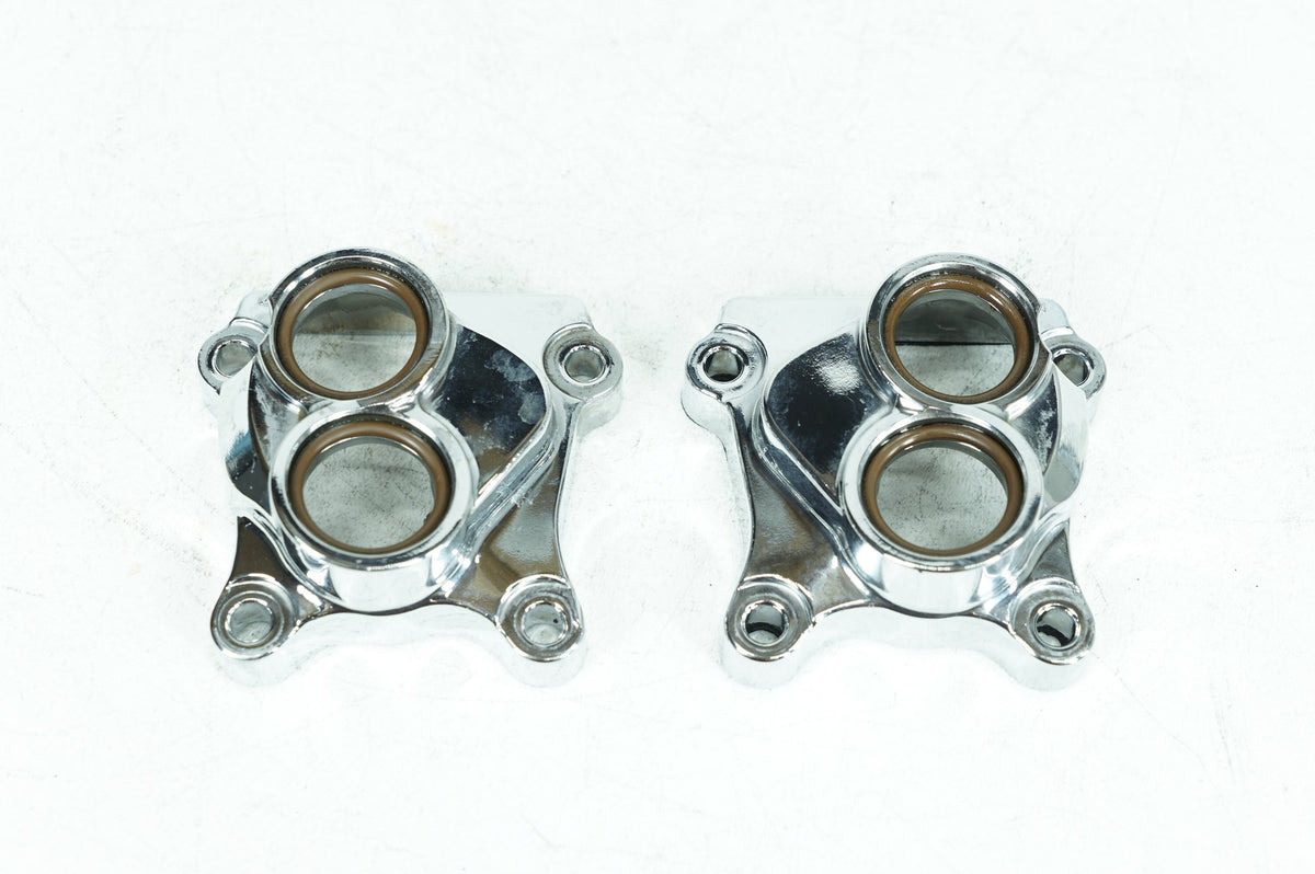 2012 Harley Touring FLHTCU Electra Ultra OEM Tappet Engine Lifter Chrome Covers