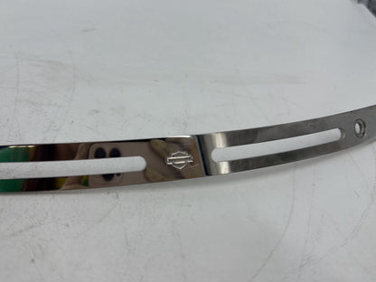 2008 Harley Touring FLHTCU Electra Glide Ultra OEM Front Windshield Mount Trim Strip 58247-96