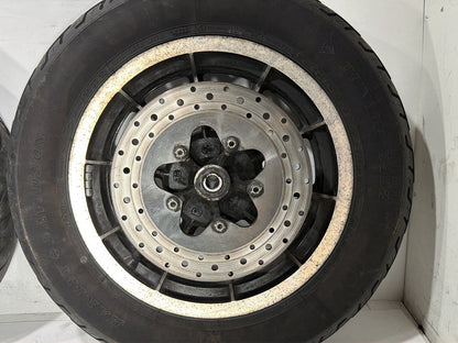1994 Harley Electra Glide Touring Classic OEM Front & Rear Wheel Rim Tire 16"