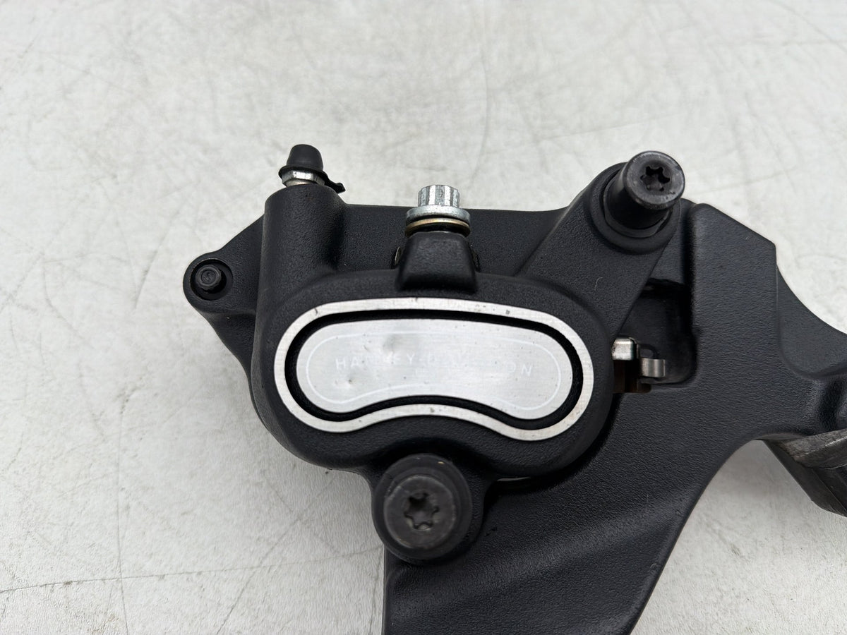 2017 Harley Dyna Street Bob FXDB OEM Rear Back Brake Caliper w/ Bracket