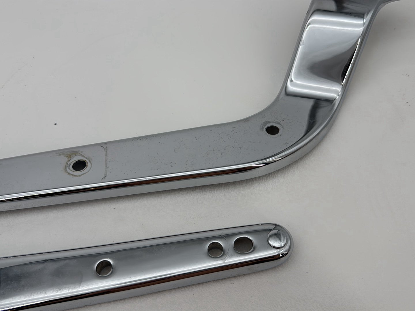 2007 Harley Softail Heritage Classic FLSTC OEM Left Right Saddlebag Fender Struts Brackets