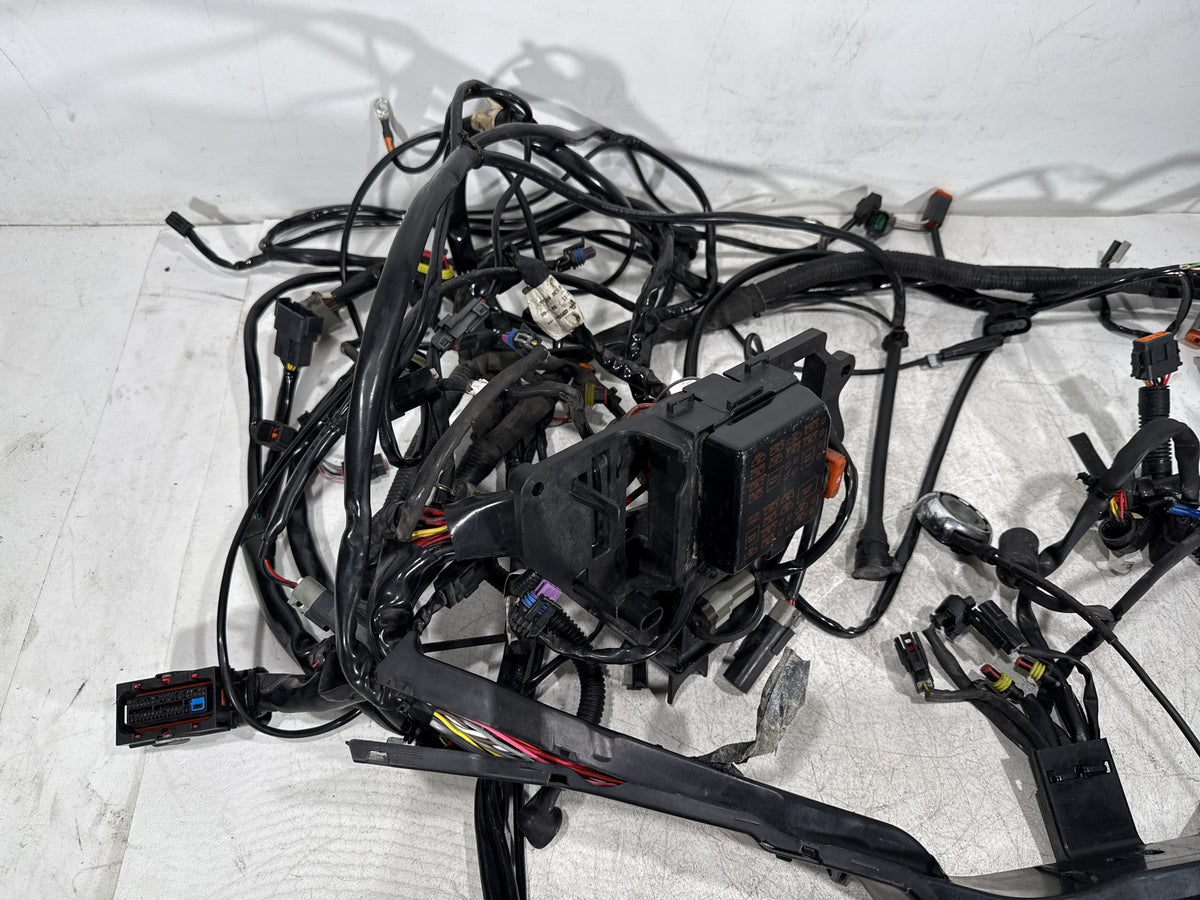 09 Harley Electra Glide Touring CVO Eagle OEM Main Wire Wiring Harness Loom ABS