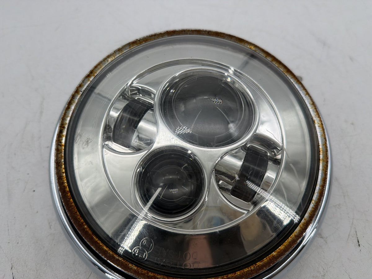 2006 Harley Road King Touring Custom Headlight Headlamp Head Lamp Light LED