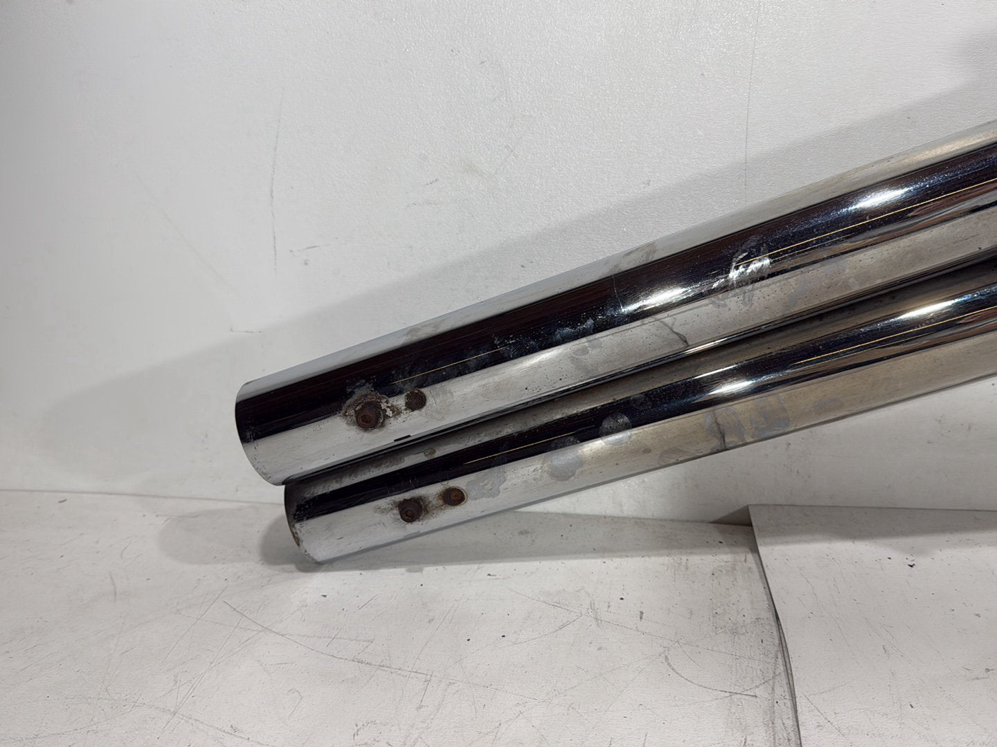 2006 Harley Softail FLSTCI Heritage Classic OEM Exhaust Header Pipes Muffler