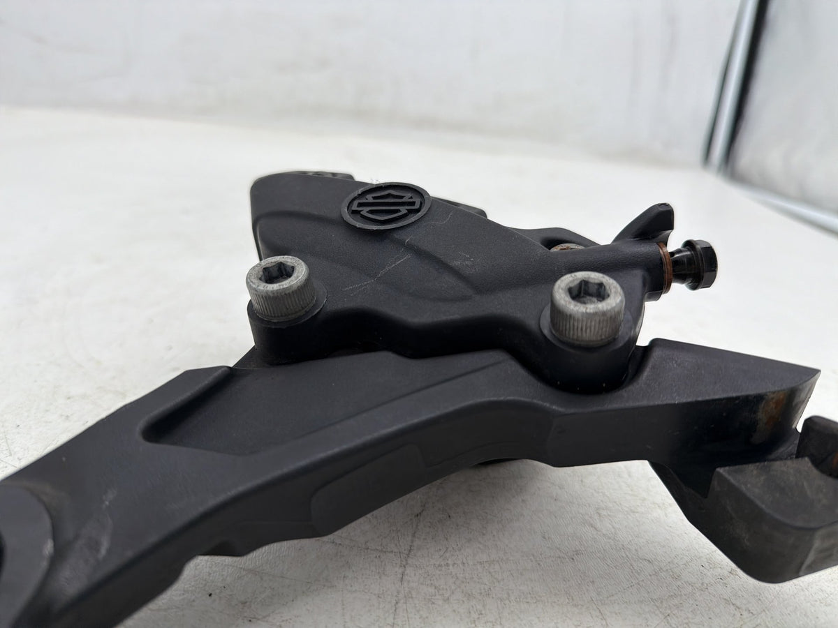 2010 Harley Street Glide Touring FLHX OEM Rear Back Brake Caliper w/ Bracket