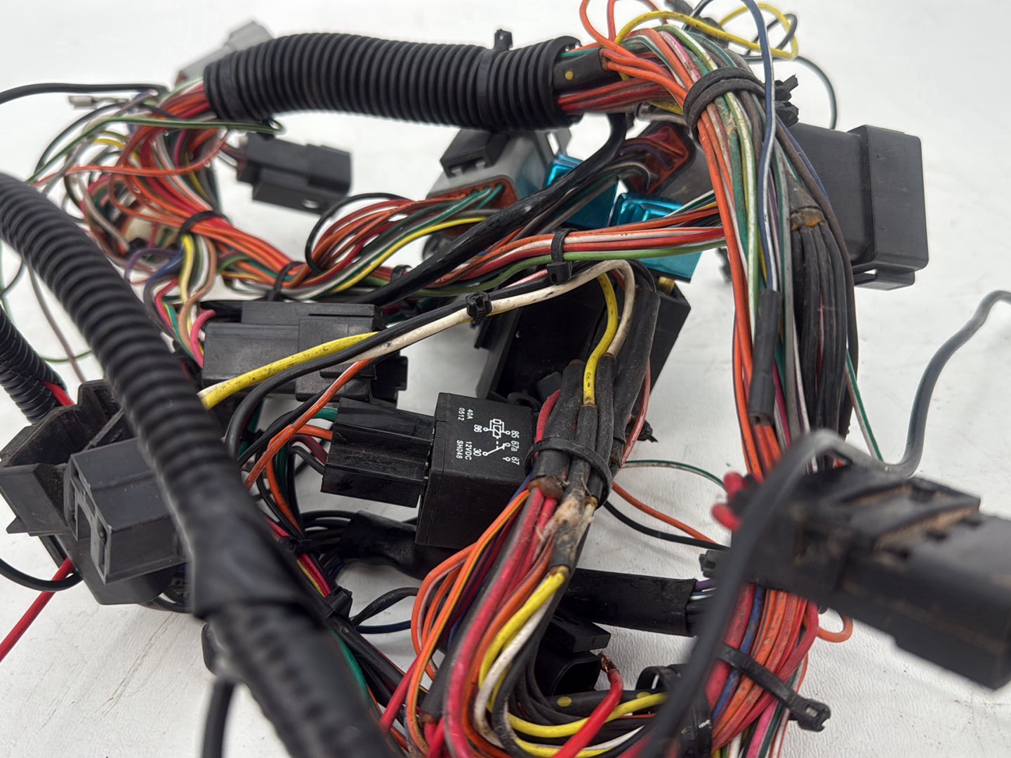 1995 Harley Touring FLHTCI Electra Glide Classic OEM Front Sub Wiring Harness Loom Interconnect