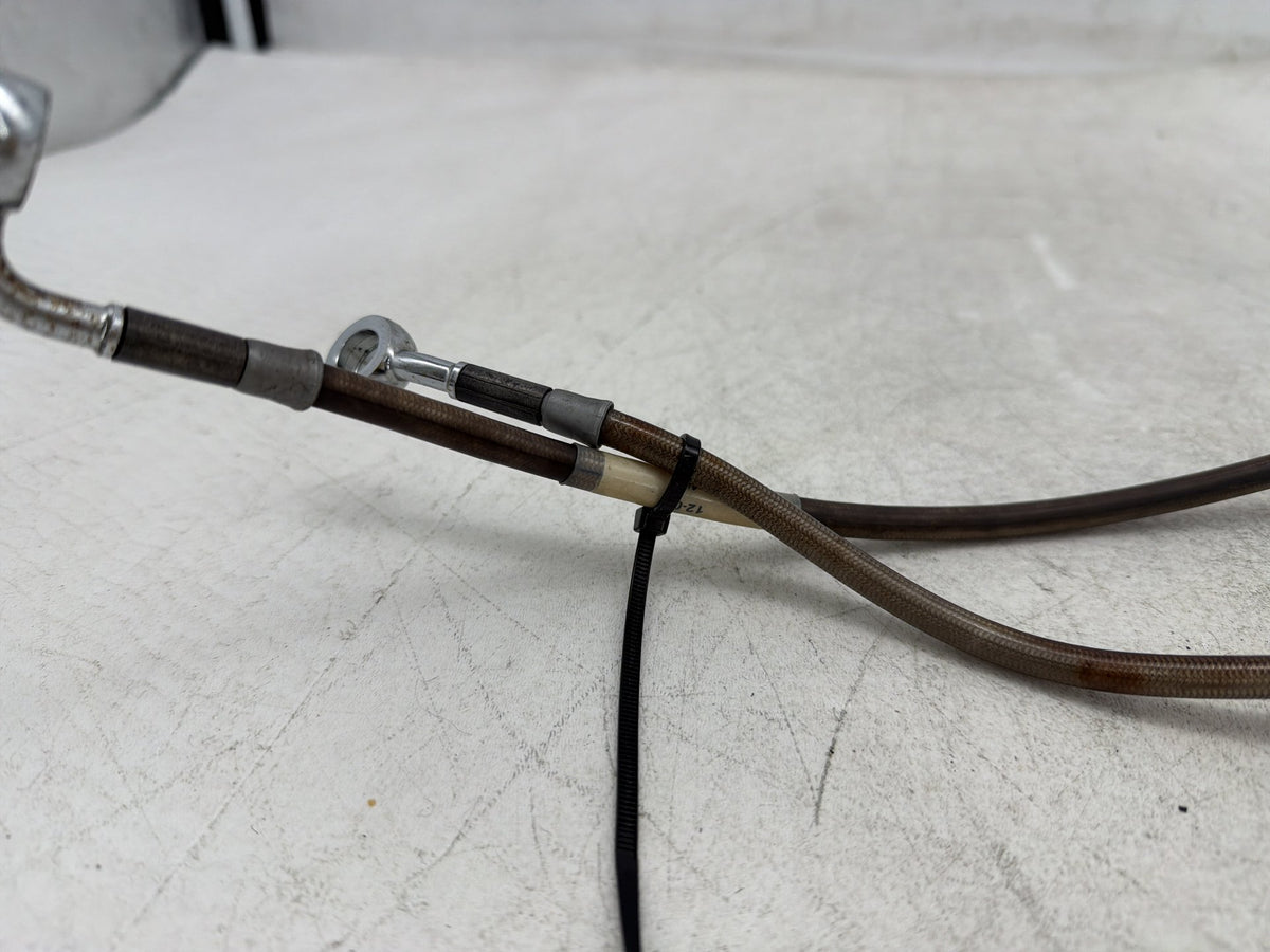 2002 Harley Dyna Wide Glide FXDWG OEM Front Brake Hose Line Pipe