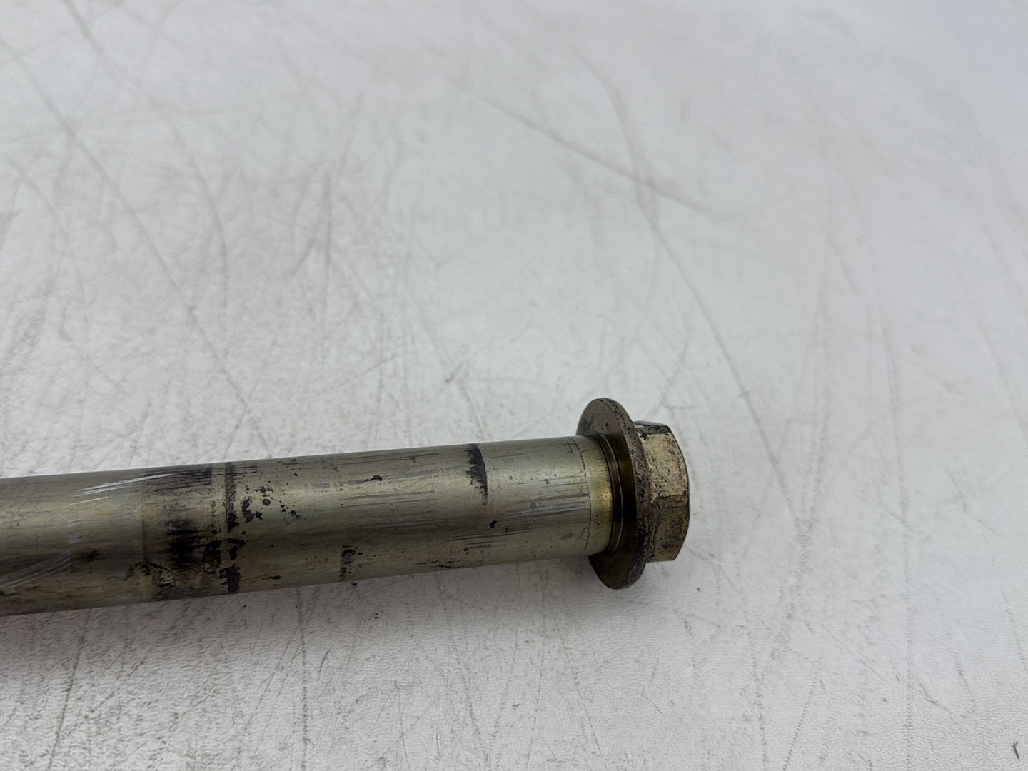 2010 Harley Dyna Fat Bob FXDF OEM Rear Wheel Axle Bolt Shaft