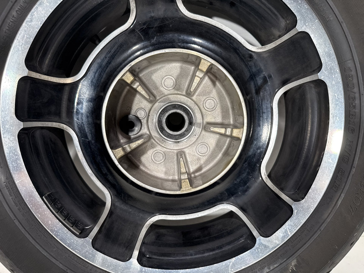 2012 Harley Street Glide Touring FLHX Rear Wheel Rim Tire 180/65B16 16"