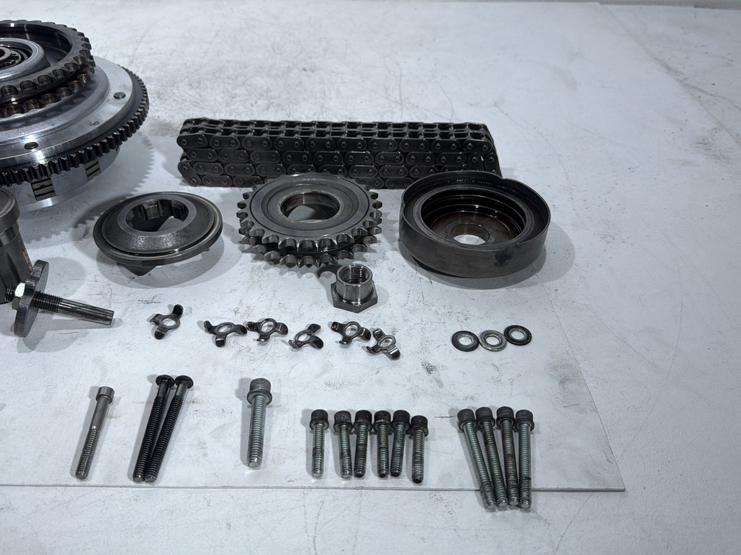 2005 Harley Softail Springer FLSTSCI OEM Clutch Basket Chain Tensioner Kit