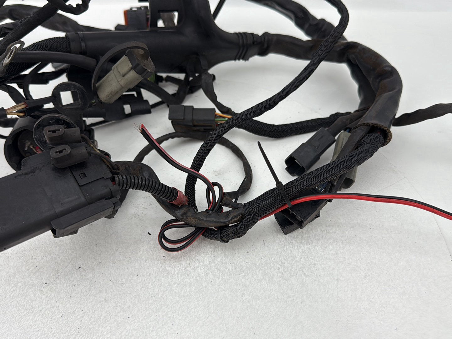 2004 - 2013 Harley-Davidson Sportster 883 Custom Main Wire Wiring Harness Ignition Switch NOKey 70139-06