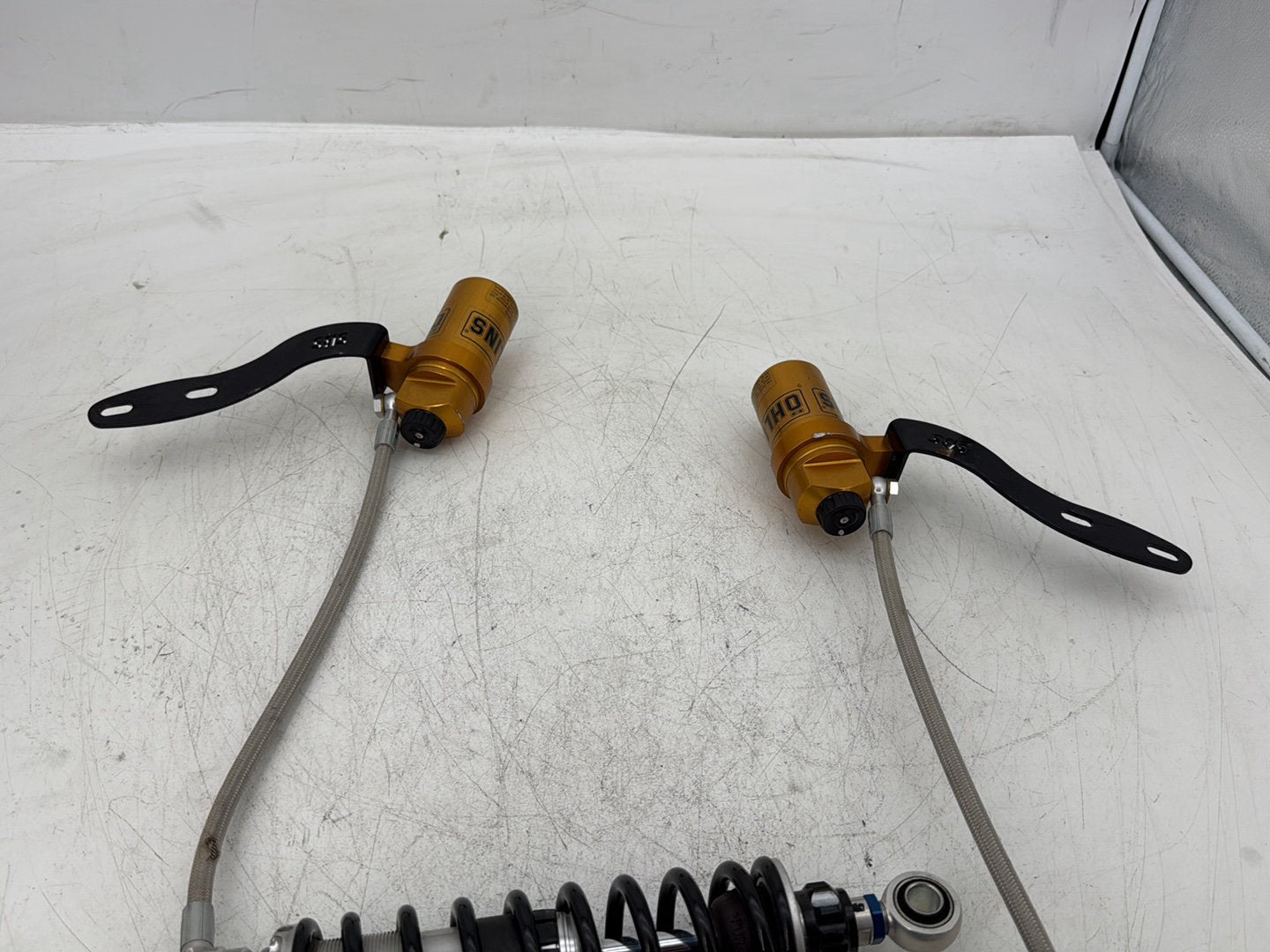2012 Harley Road Glide Touring FLTRX Custom OEM Rear Left Right Shock Absorbers