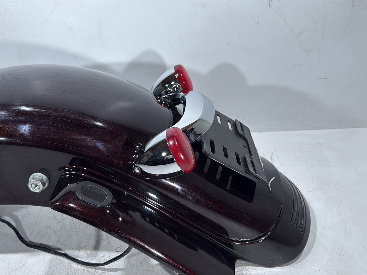 2011 Harley Street Glide Touring FLHX OEM Rear Wheel Fender & Turn Signals Bar