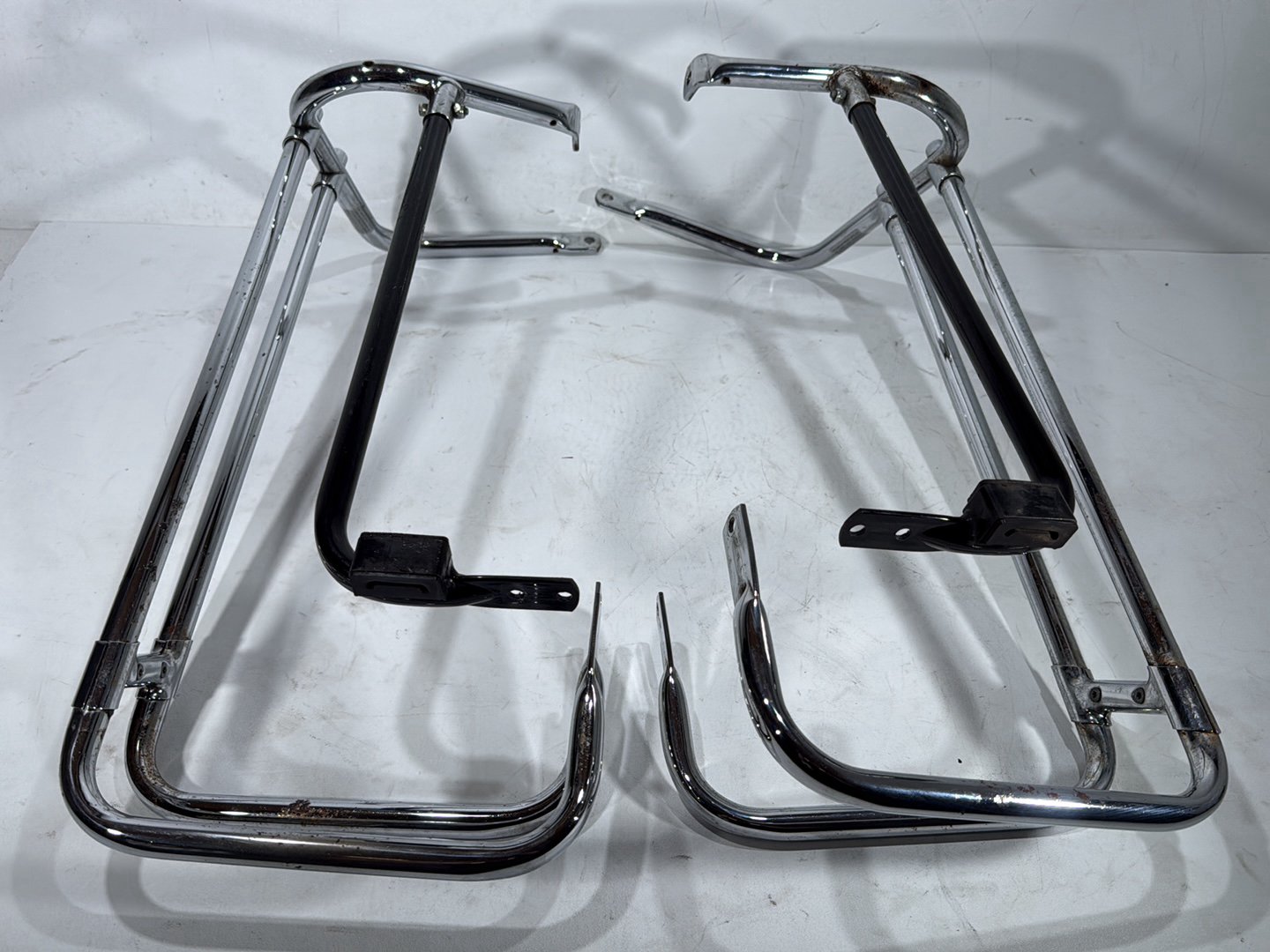 1996 Harley Electra Glide Touring FLHT OEM Rear Left Right Saddlebag Guard Rails Bar