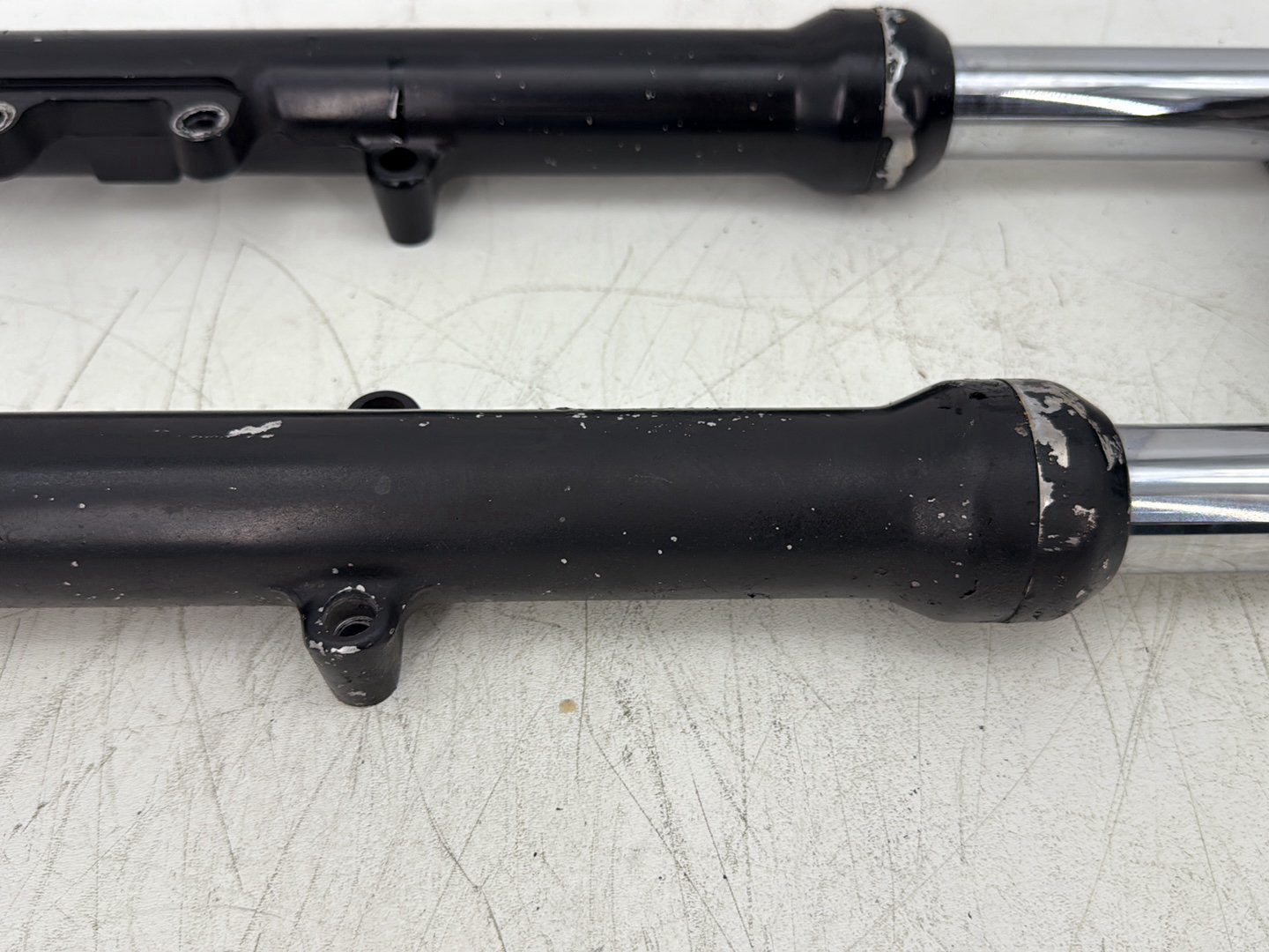 2004 Harley Sportster XL883C 883 Custom OEM Front Left & Right Fork Legs Sliders