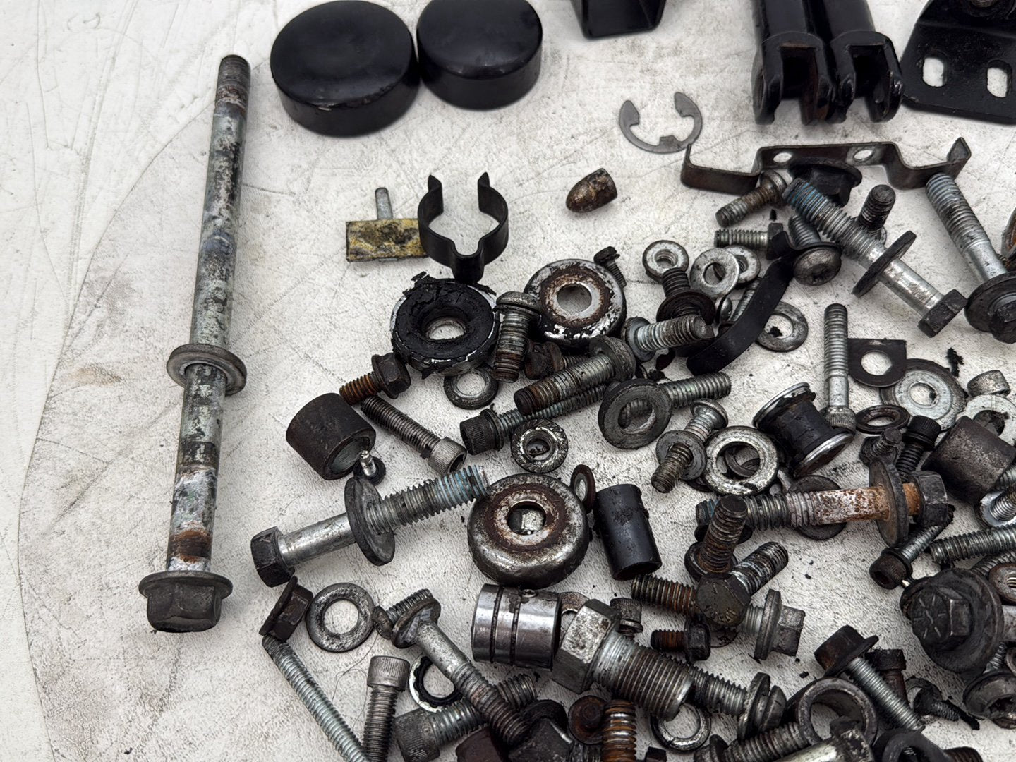 2011 Harley Softail FLSTFB Fat Boy OEM Hardware Bolts Nuts & Brackets